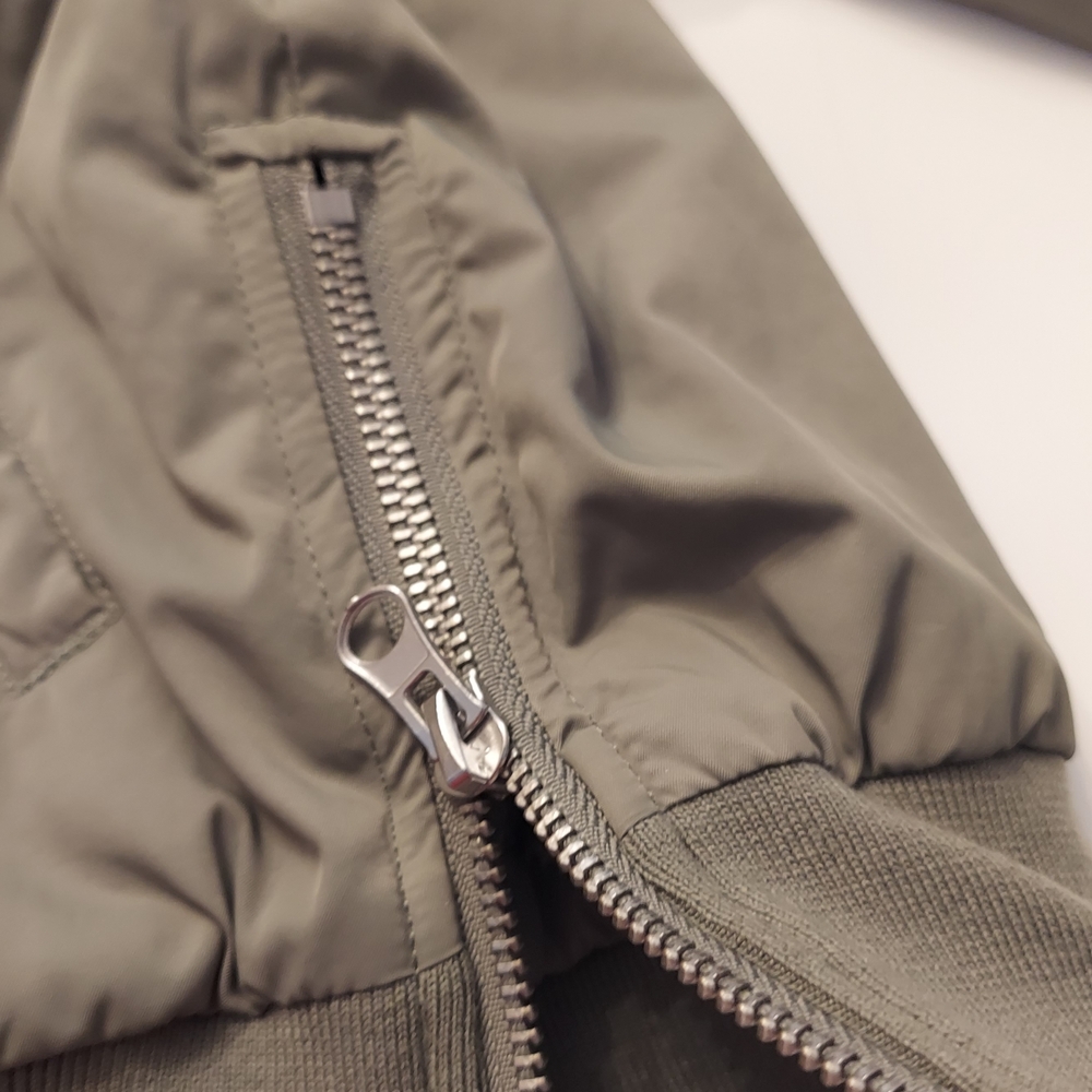 Z Supply Green Suri Bomber Women's Jacket Size S - Picture 5 of 10